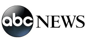 abc news logo with abc in a black circle and news to the right in all caps